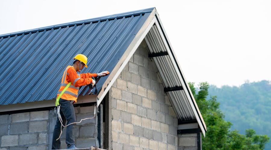 Professional metal roof installation in Wayzata, MN